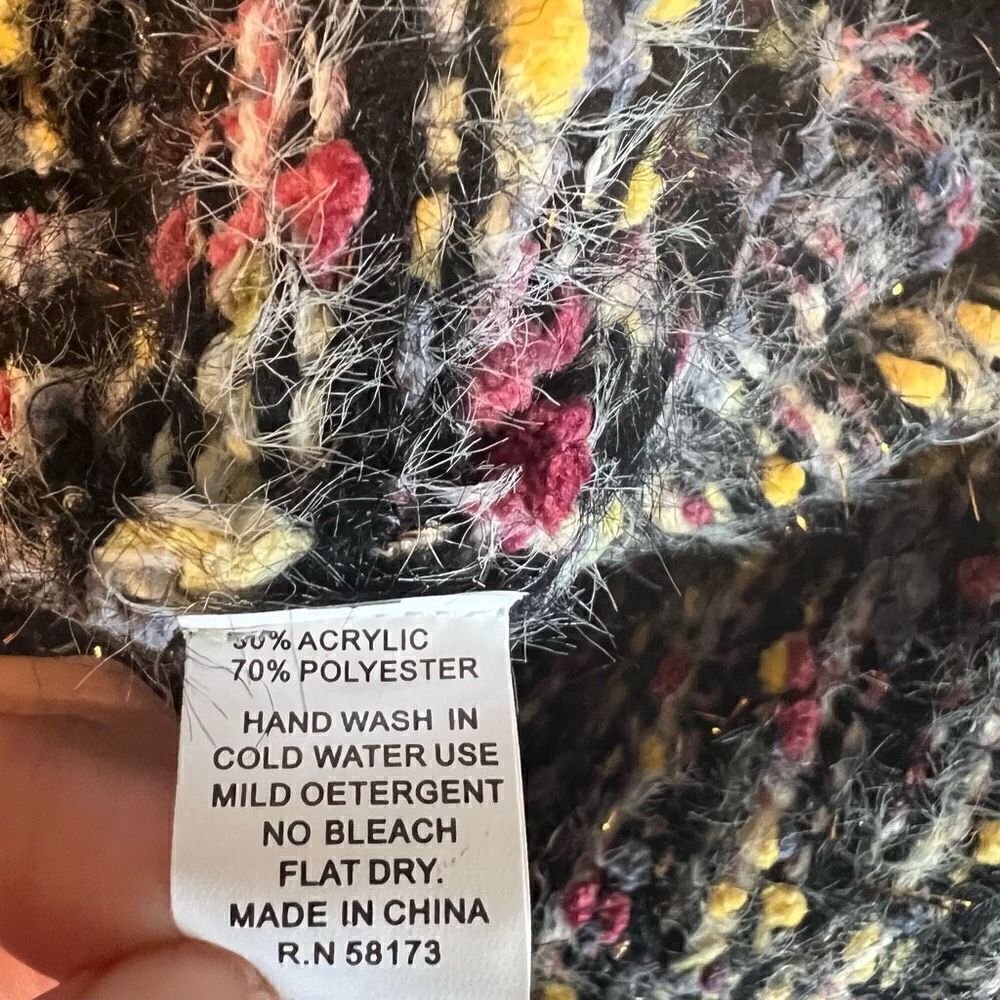 Anthropologie Women's multi color sweater size m - Picture 6 of 7